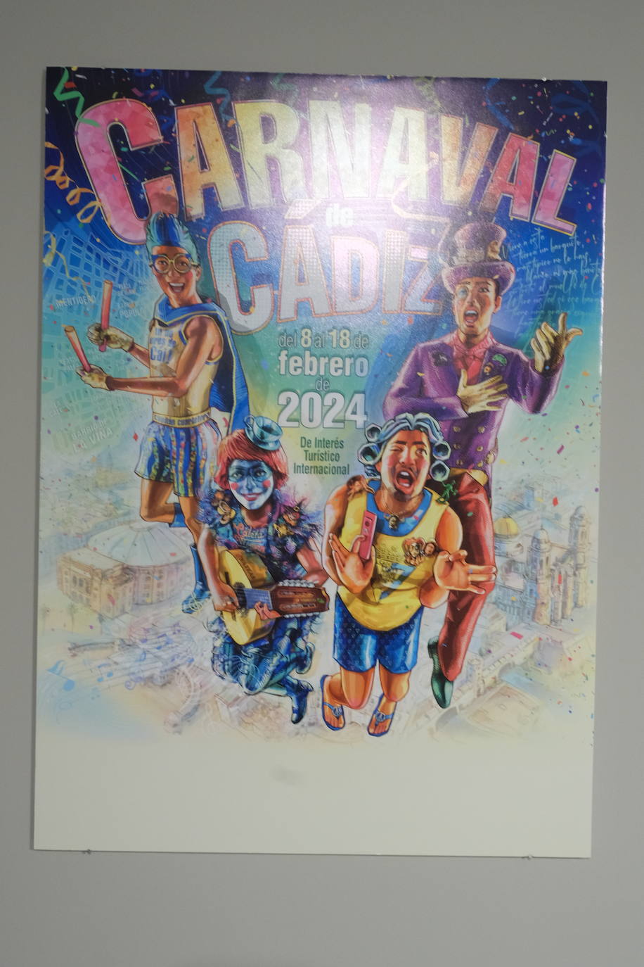 Fotos: Estos son los 45 carteles candidatos para anunciar el Carnaval de Cádiz 2024