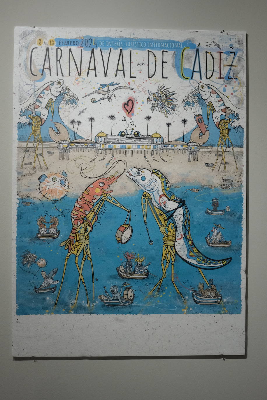 Fotos: Estos son los 45 carteles candidatos para anunciar el Carnaval de Cádiz 2024