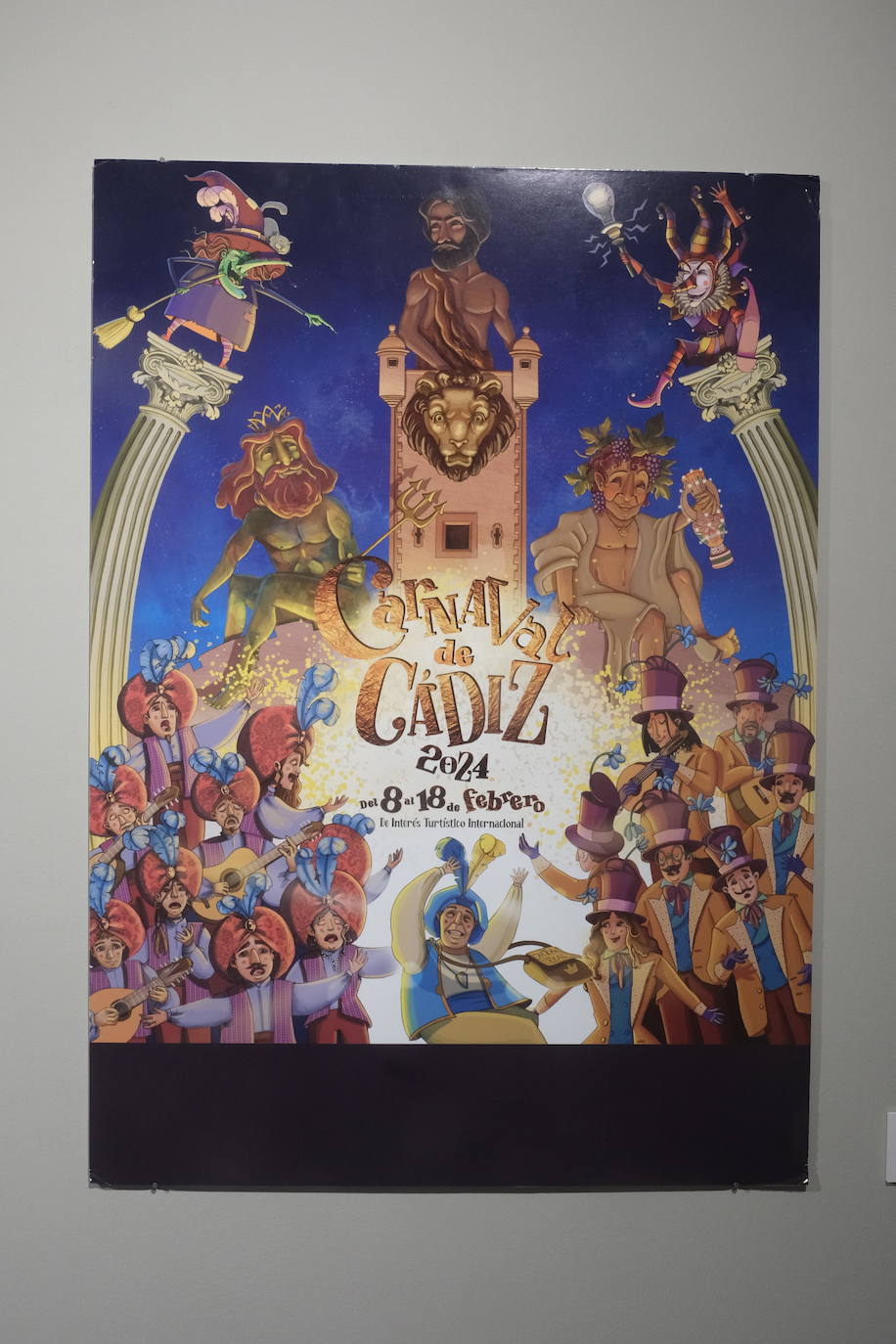 Fotos: Estos son los 45 carteles candidatos para anunciar el Carnaval de Cádiz 2024