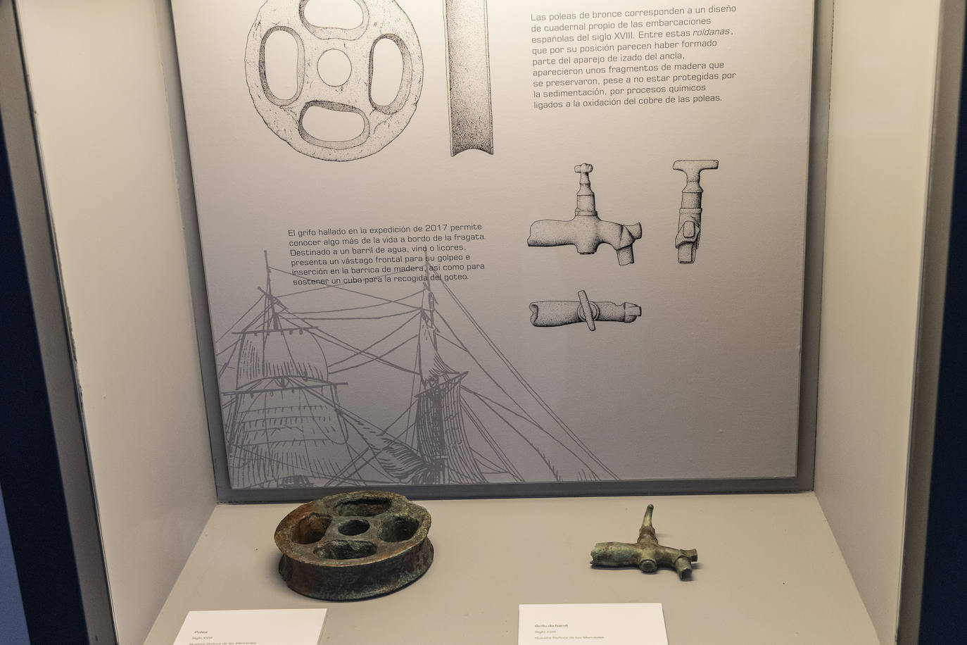 La fragata Nuestra Señora de las Mercedes cobra vida dos siglos después