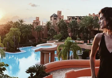 La actriz Clara Lago disfruta de unos días de vacaciones en Cádiz
