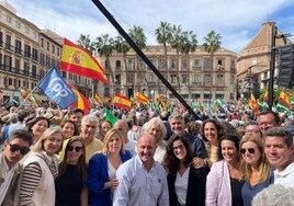 Voces del PP de Cádiz cargan en Málaga contra la amnistía de Pedro Sánchez