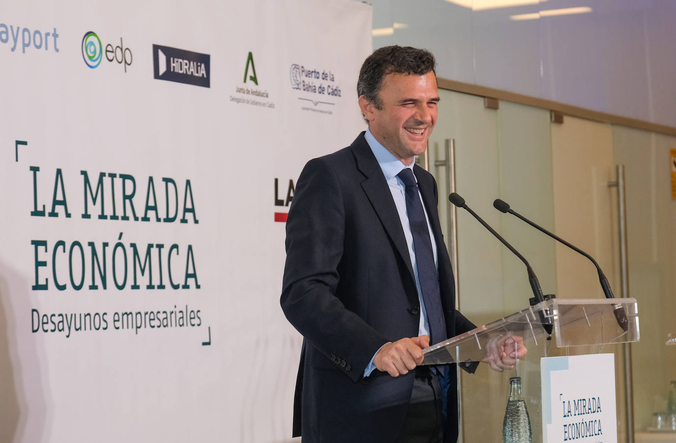 Fotos: Bruno García, alcalde de Cádiz, en la Mirada Económica de ABC y La Voz