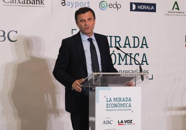 Fotos: Bruno García, alcalde de Cádiz, en la Mirada Económica de ABC y La Voz