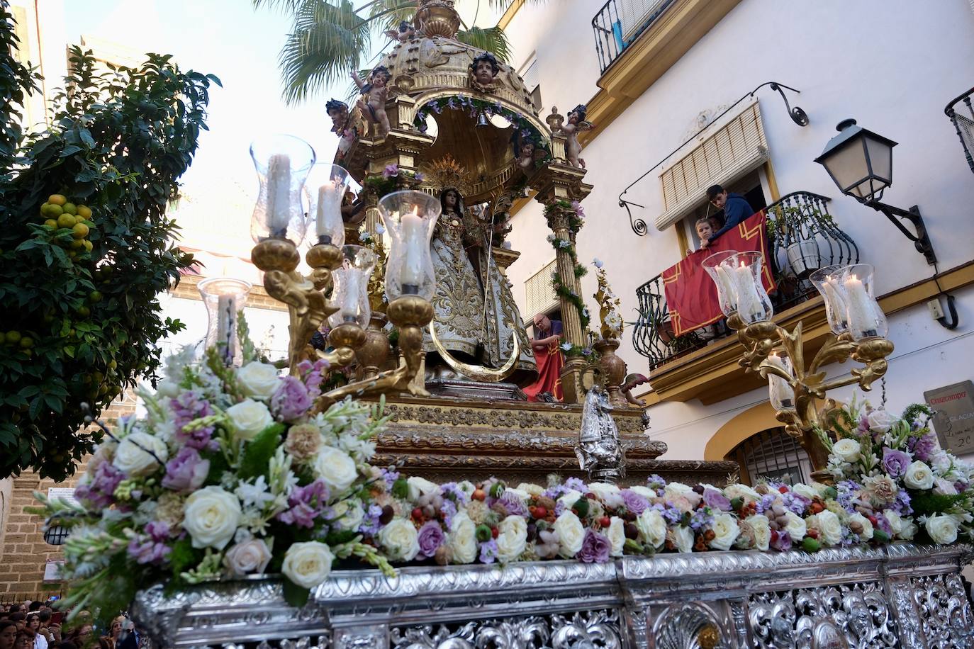 FOTOS: Procesión de la Virgen de la Palma