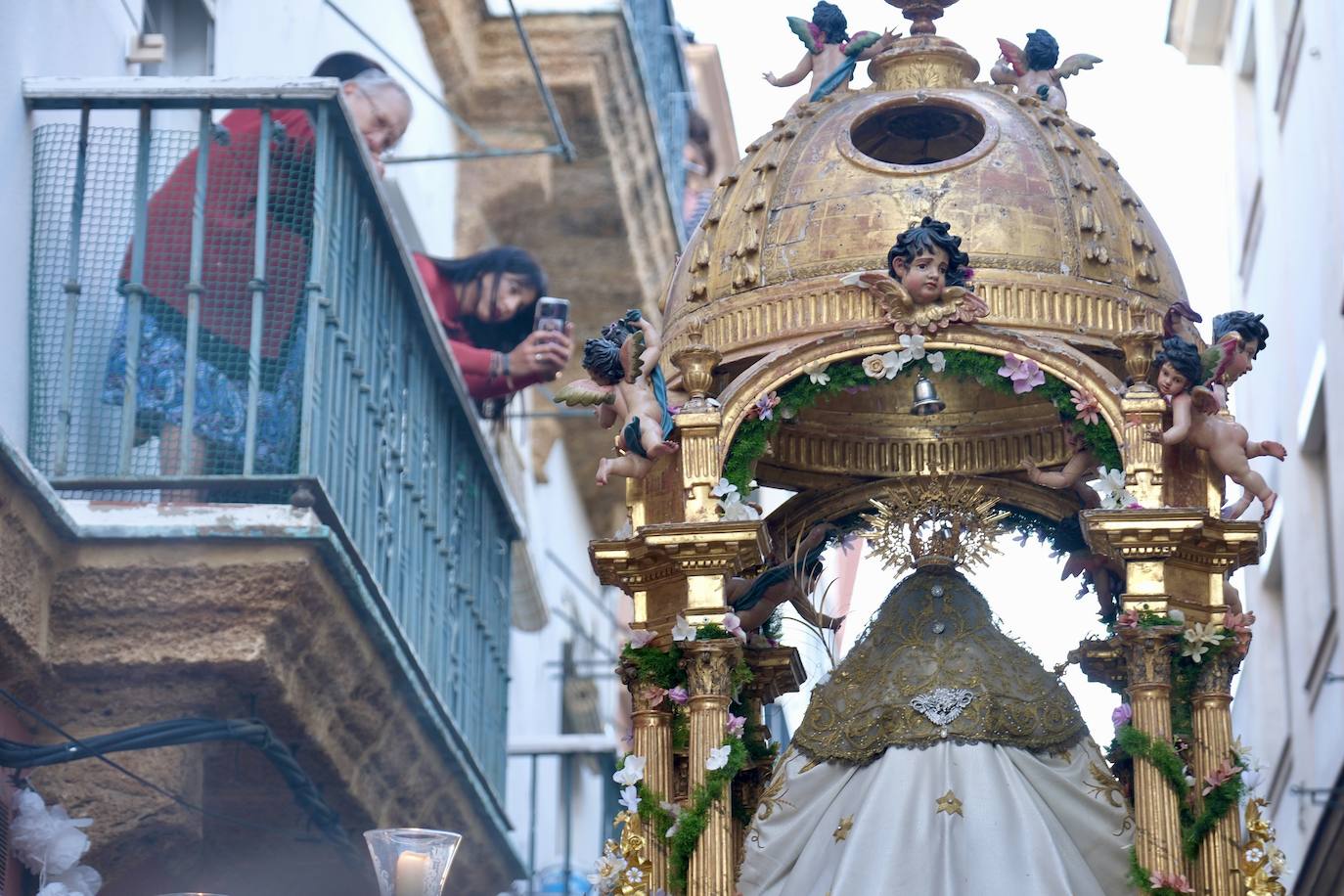 FOTOS: Procesión de la Virgen de la Palma