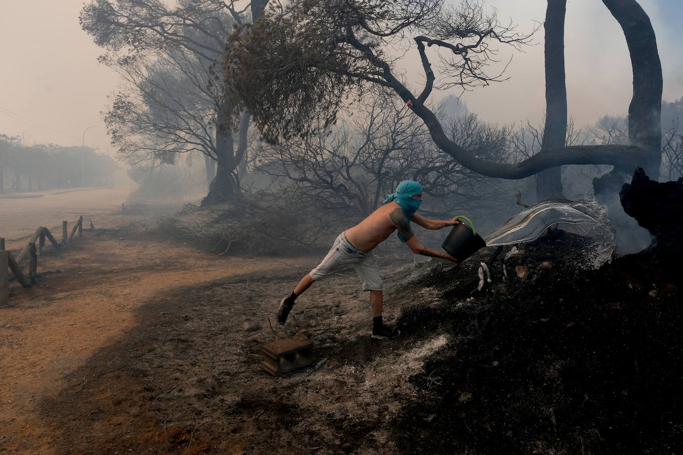 Fotos: el incendio en las Canteras de Puerto Real, en imágenes