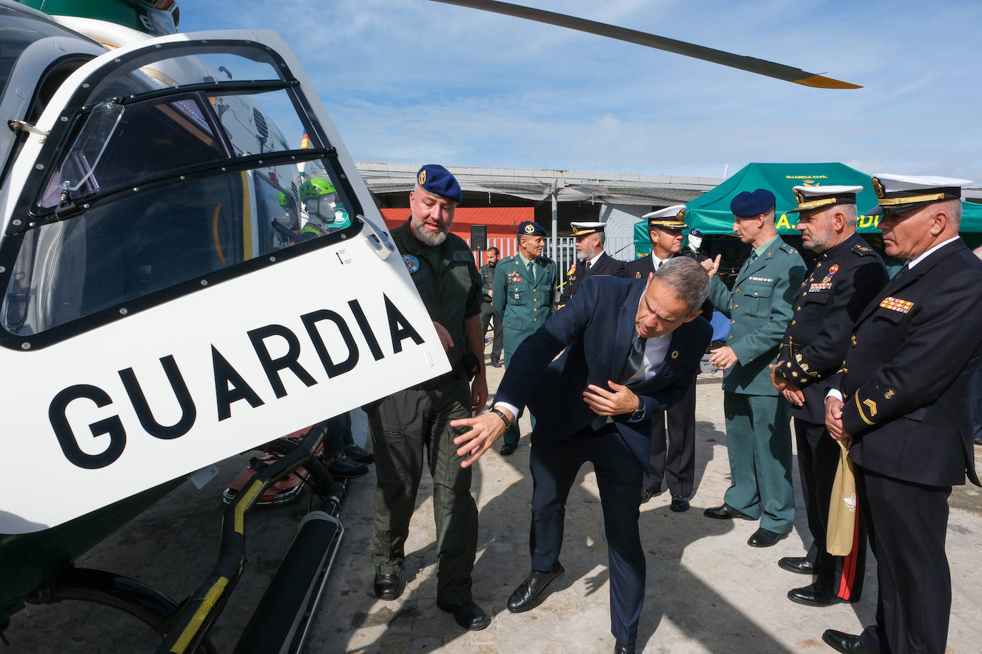 Fotos: 50 aniversario del servicio aéreo de la Guardia Civil