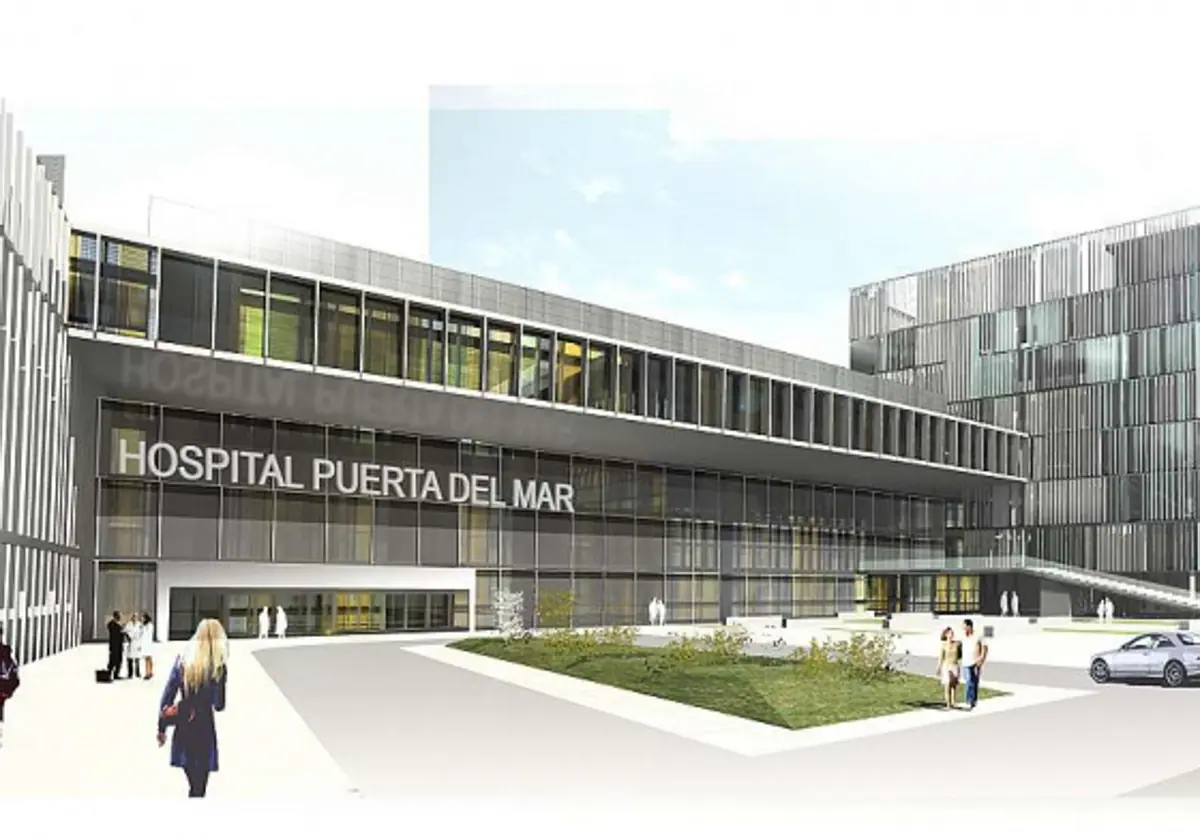 Imagen en realidad virtual del futuro hospital de Cádiz