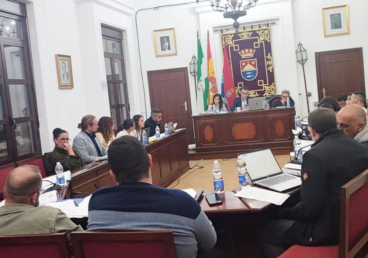 Pleno del Ayuntamiento de Barbate.