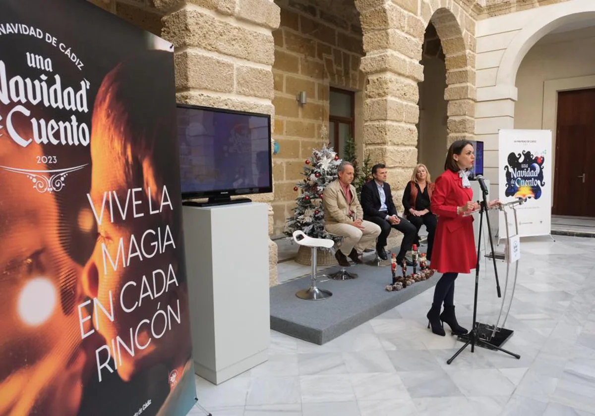 Presentación de la campaña e imagen de la Navidad en Cádiz 2023/2024.