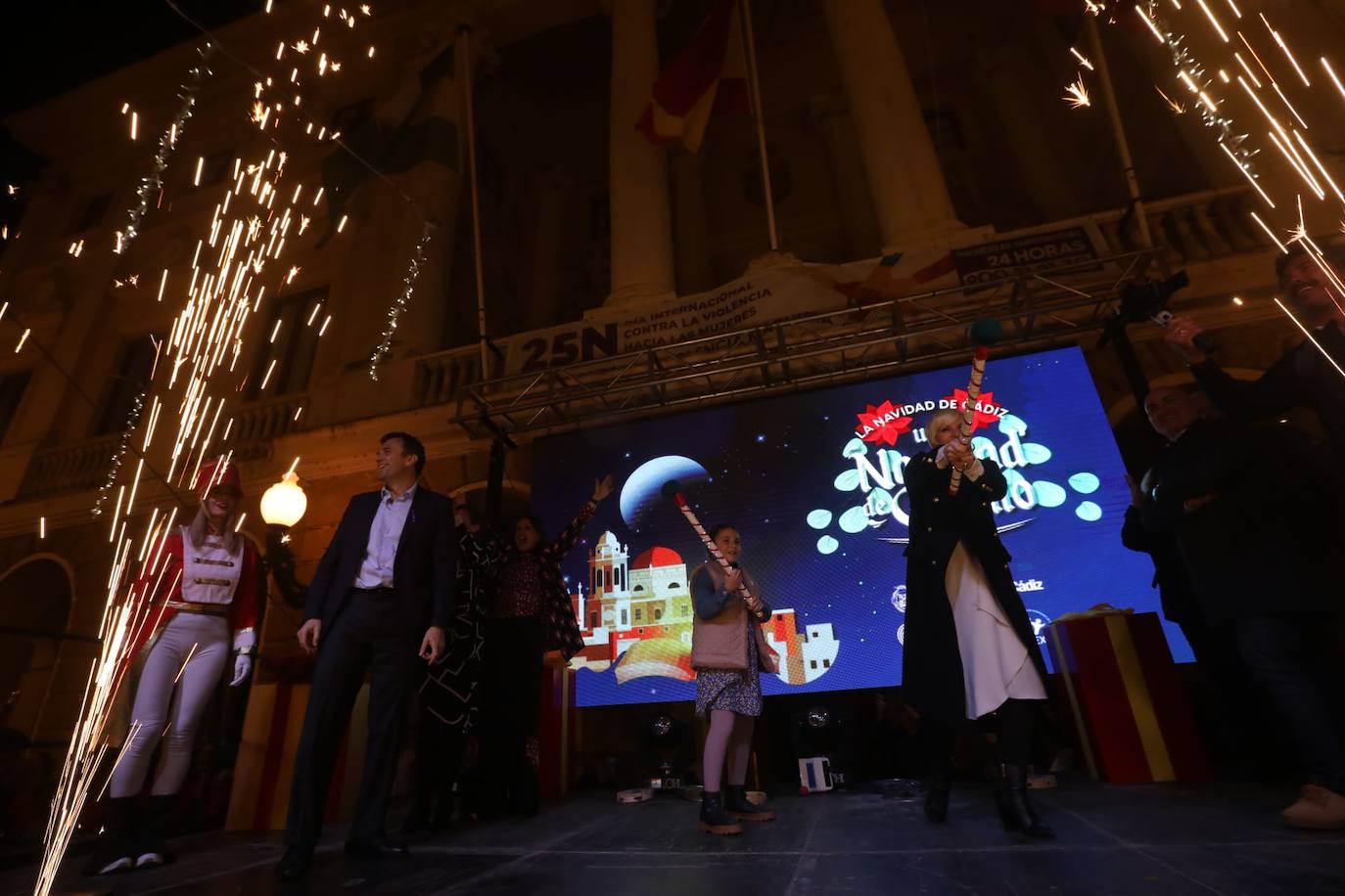 Cádiz ya vive la Navidad