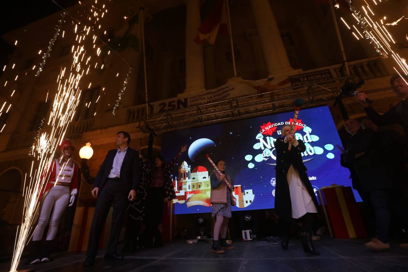 Cádiz ya vive la Navidad