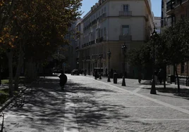 El proyecto de la peatonalizada plaza de España cojea tras una gran inversión