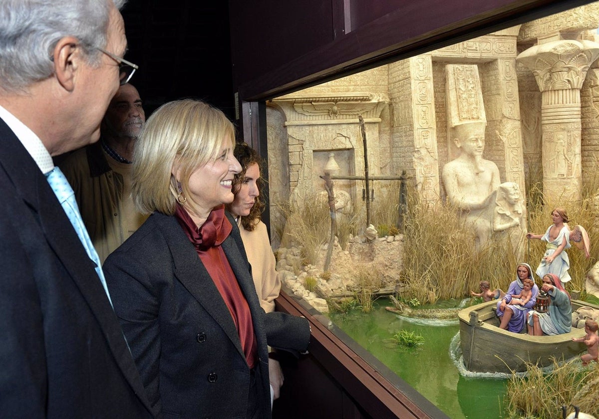 La alcaldesa visitó el Museo del Belén