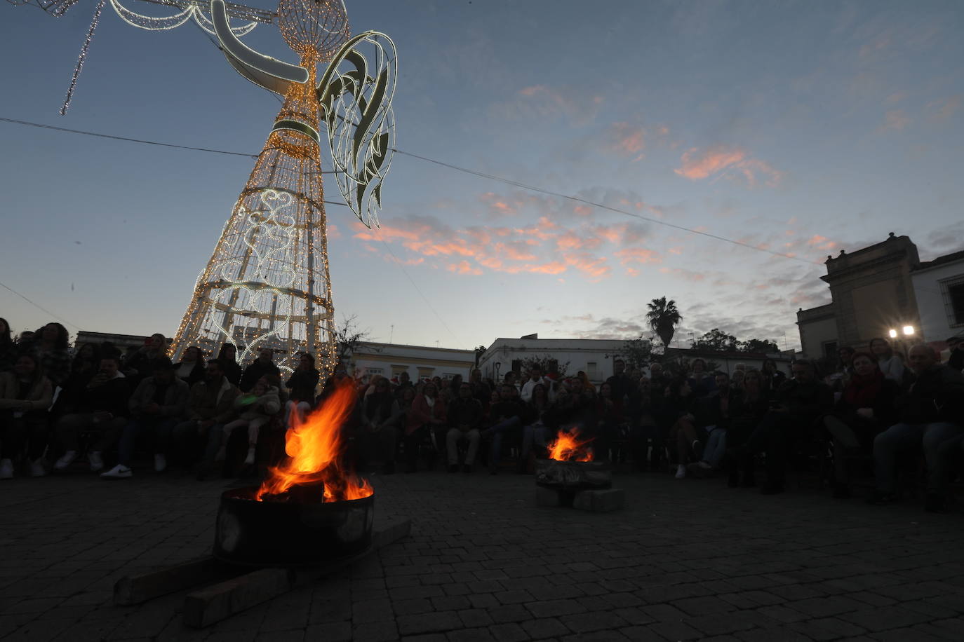 Fotos: Zambomba en la plaza Belén de Jerez