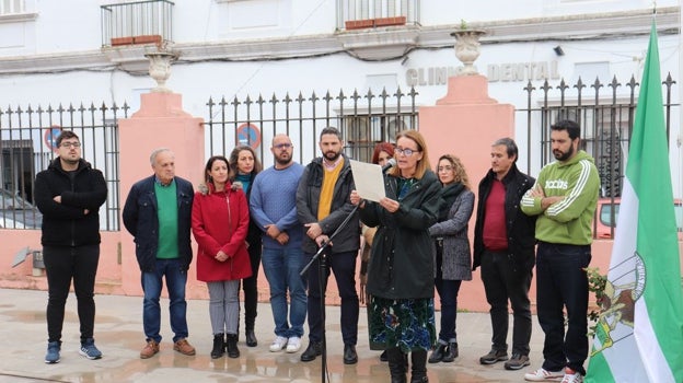 Acto institucional en Puerto Real.