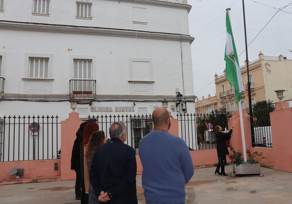 Acto conmemorativo en Puerto Real.