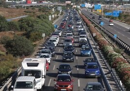 Tráfico espera más de 200.000 desplazamientos en la provincia de Cádiz este puente de diciembre