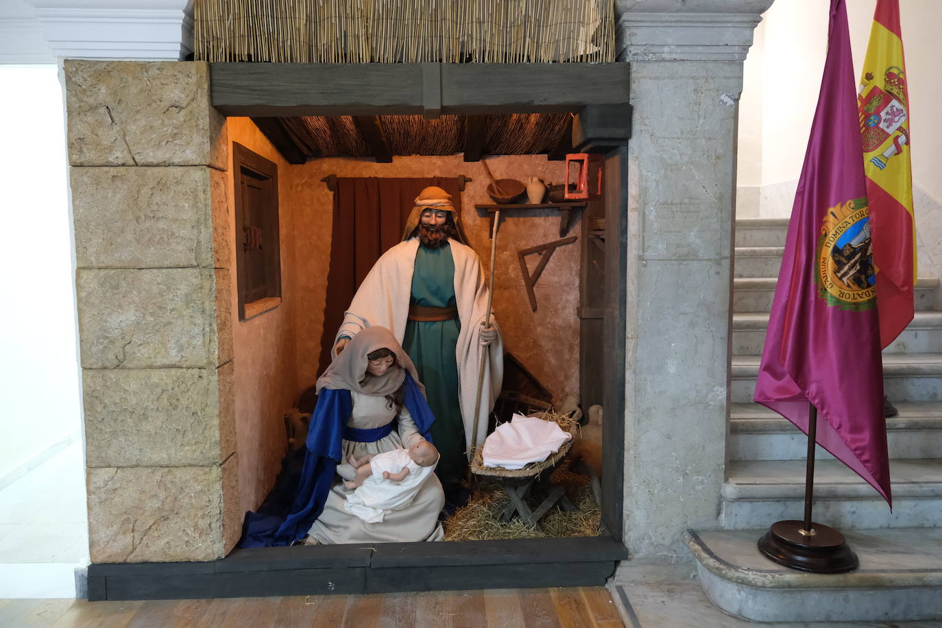 Fotos: Abren al público las visitas del Belén municipal