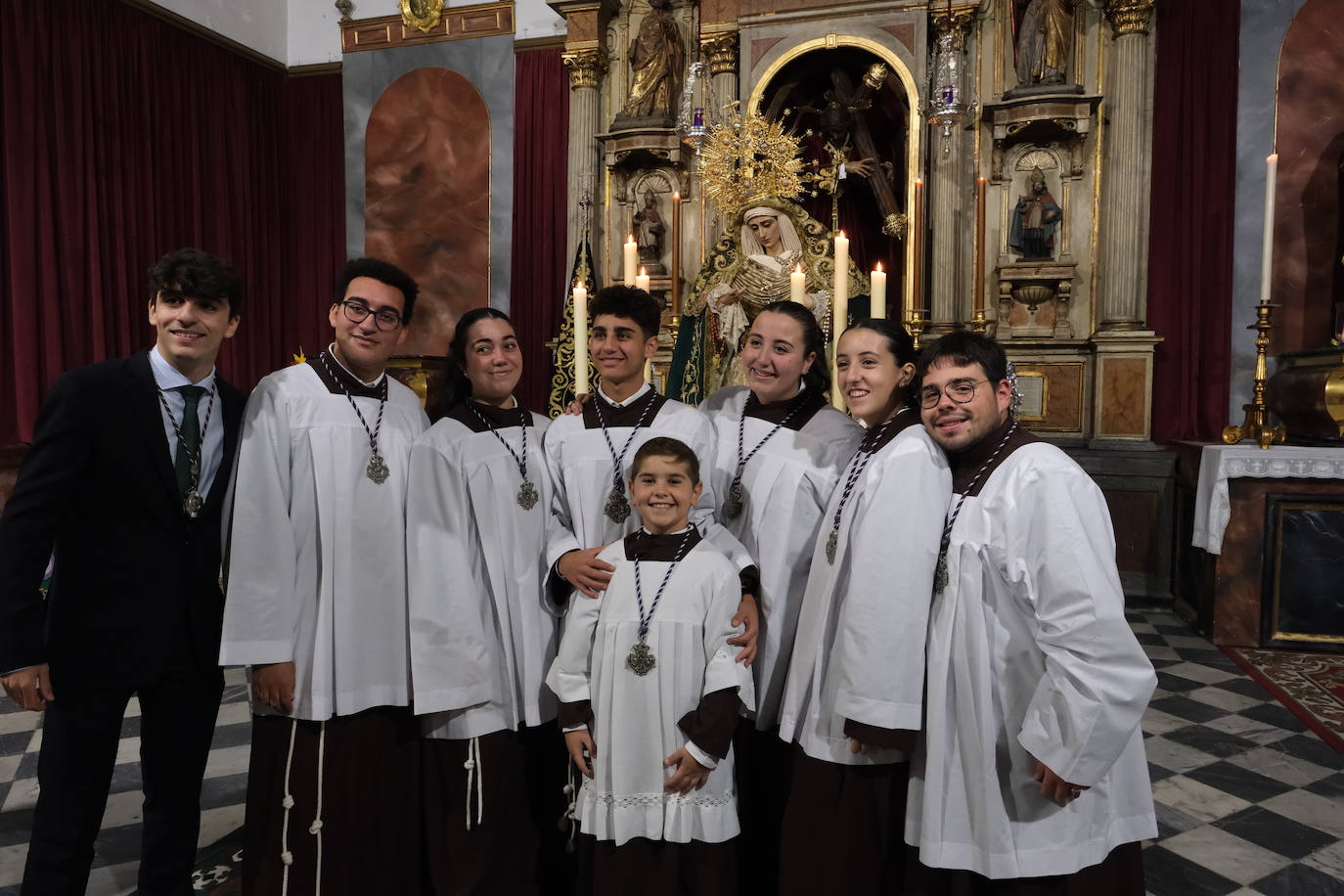 Fotos: Rezo Vespertino del Santo Rosario