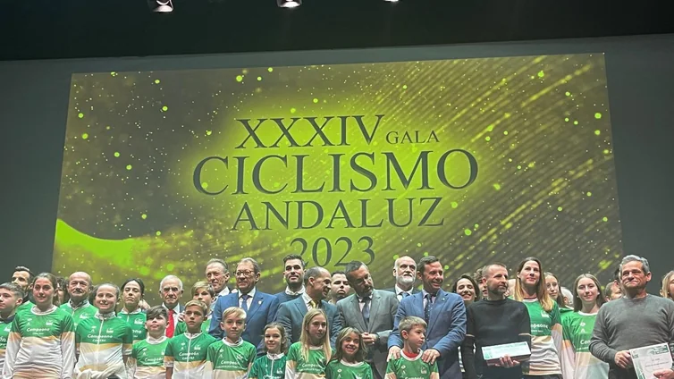 El subdelegado de la Junta asiste a la XXXIV Gala del Ciclismo Andaluz celebrada en La Línea