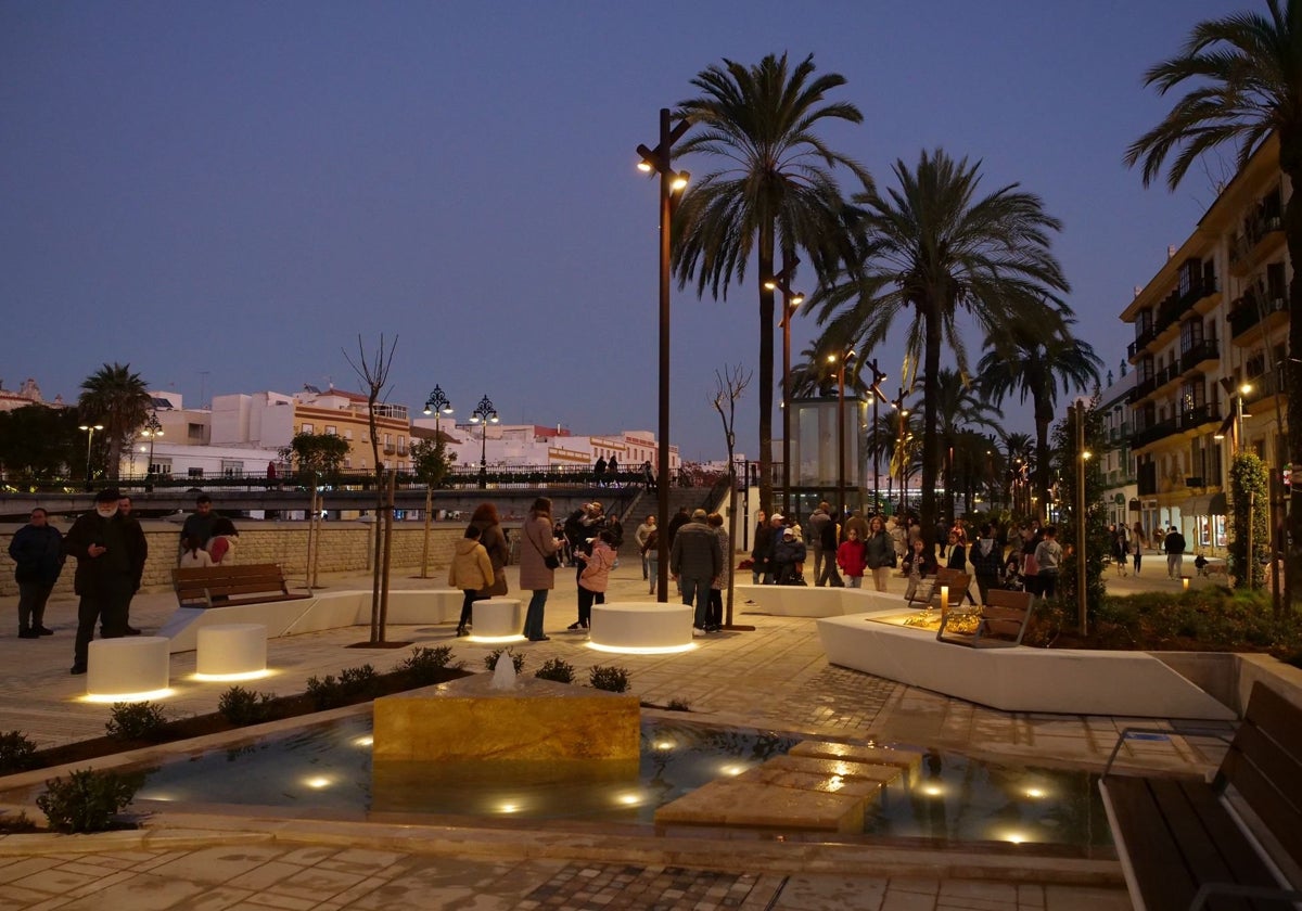 La nueva Alameda del Río de Chiclana.