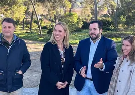 Almudena Martínez destaca la apuesta de Diputación por los entornos rurales en Estella del Marqués