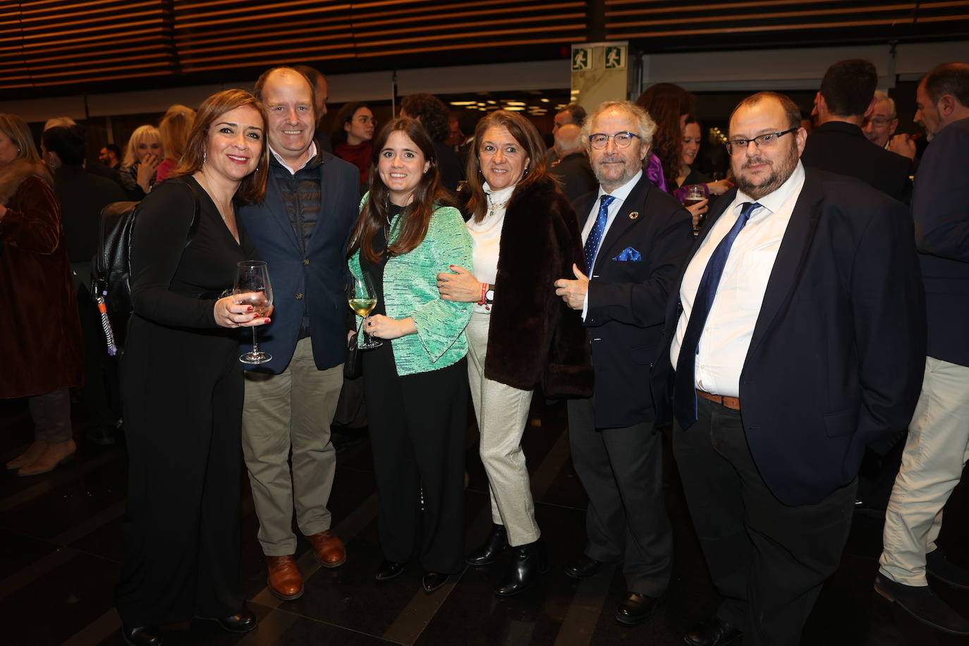 Almudena Fuentes, Javier Lacave, Marta Esteban, Montserrat Riba, José María Esteban y Javier Fornell.