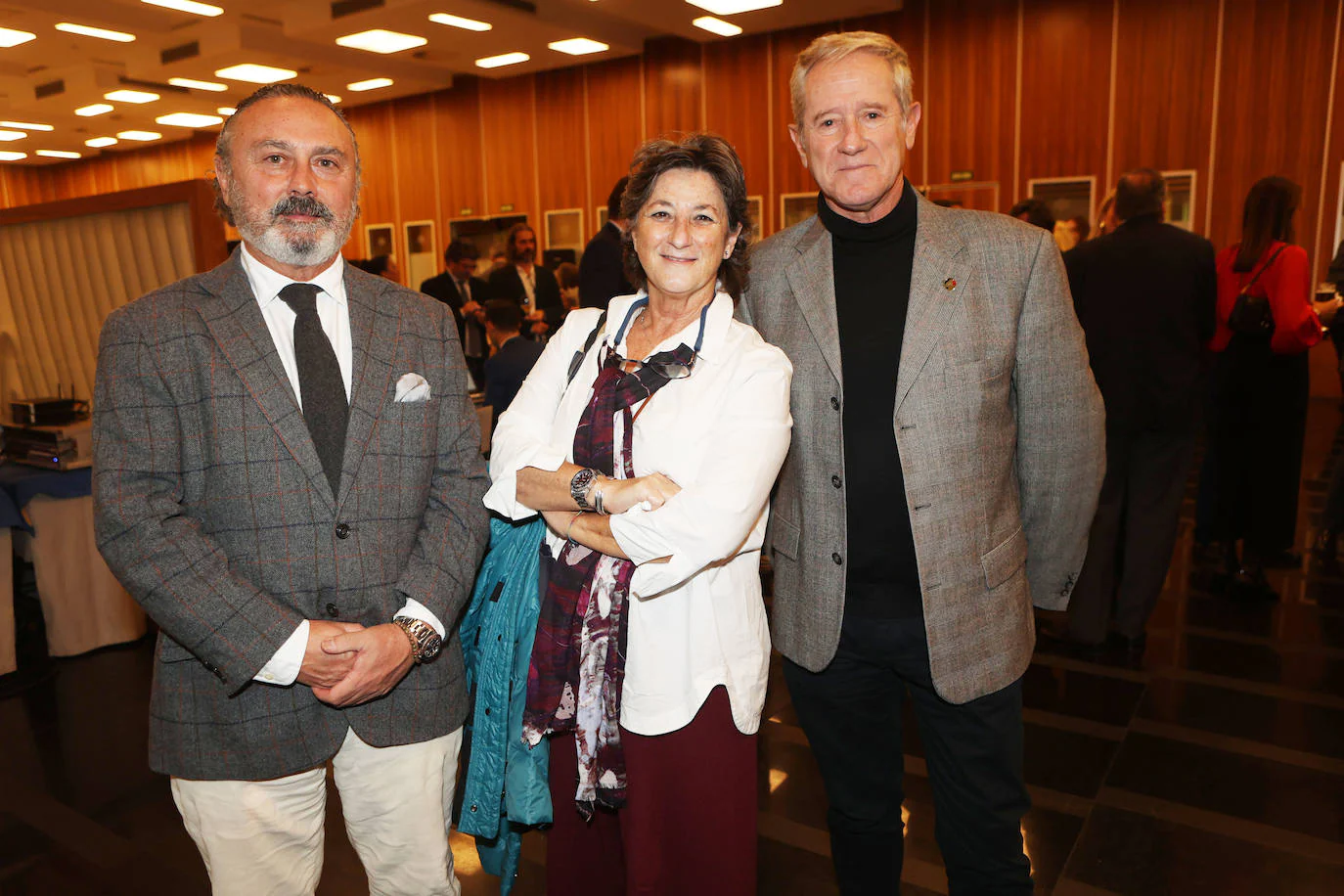 Ángel Carrero, Cristina Velasco y Jesús Fernández.