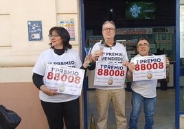 El Gordo deja más de un millón y medio de euros en Cádiz con un número de «bueno, venga, no es muy bonito pero dámelo»