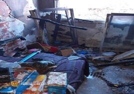 Evacuadas al hospital seis personas tras el incendio de una vivienda en Cádiz