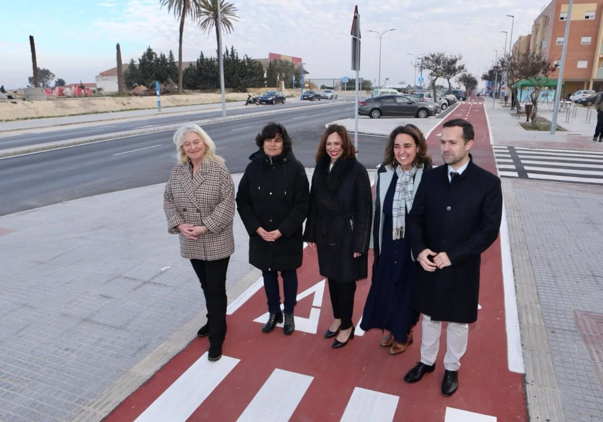 Inaugurado el desdoble de la carretera de acceso a Sanlúcar de Barrameda desde Chipiona