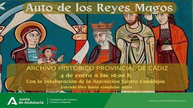 'El Auto de los Reyes Magos' se representa en el Archivo Histórico Provincial el próximo 4 de enero