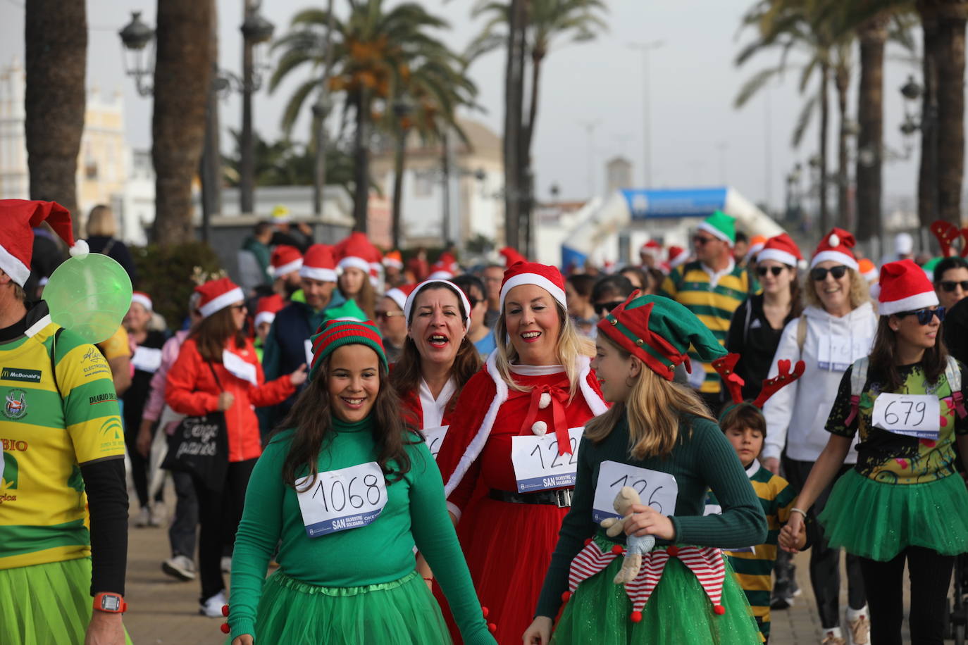 Las mejores imágenes de la San Silvestre en El Puerto