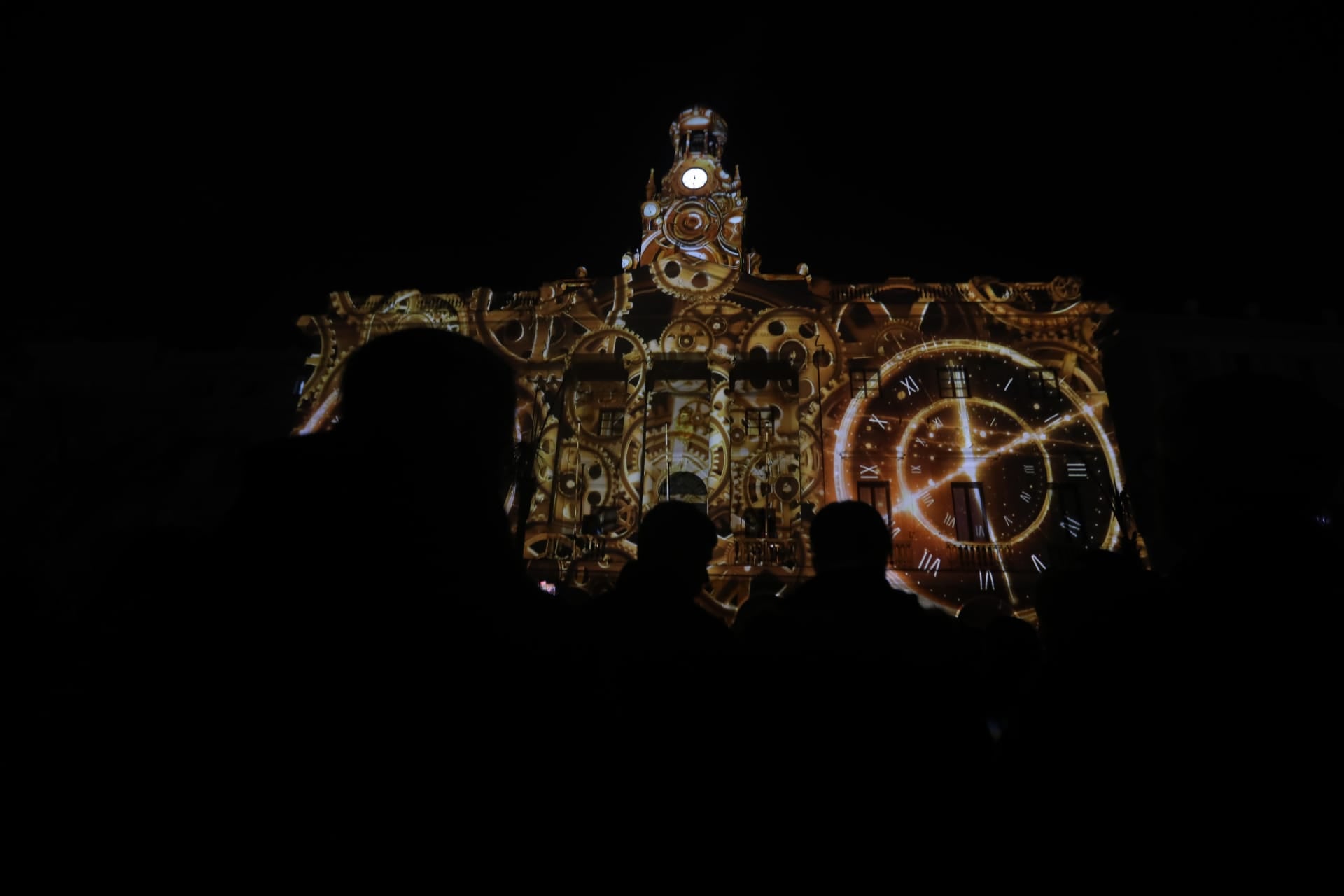 Así fue el espectacular videomapping en San Juan de Dios