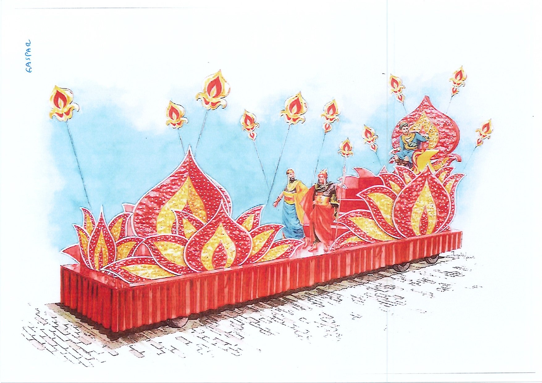 Fotos: Descubre como son las carrozas de la Cabalgata de Reyes de Cádiz 2024