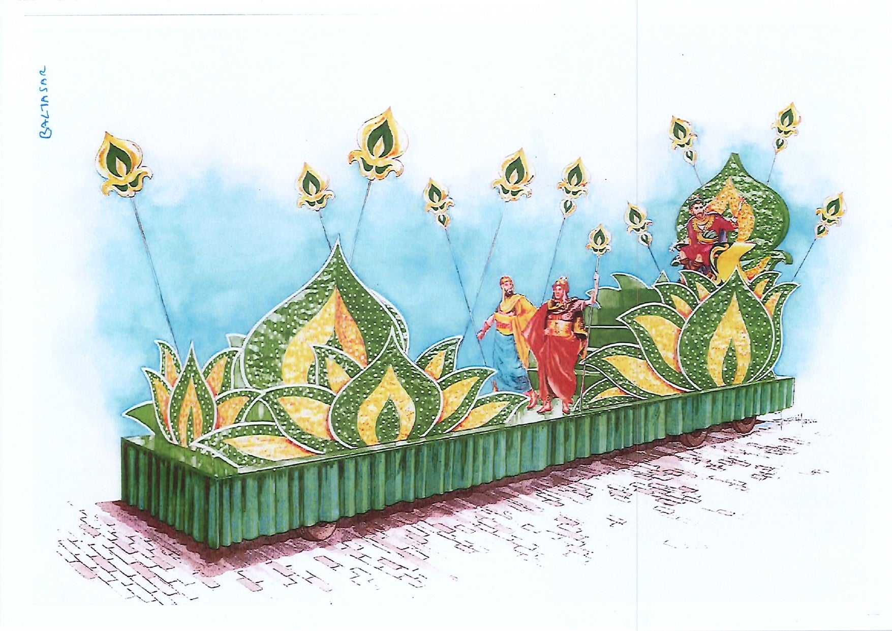 Fotos: Descubre como son las carrozas de la Cabalgata de Reyes de Cádiz 2024