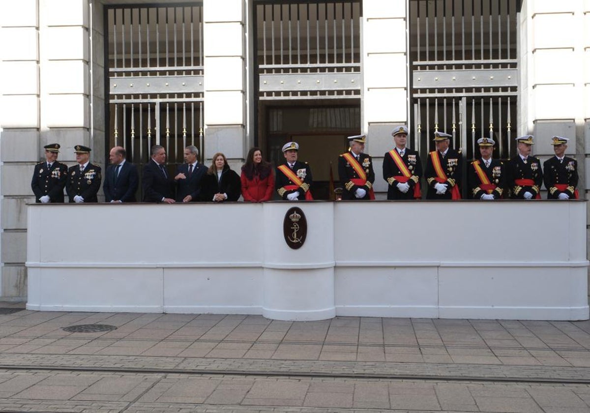 El Almirante de la Flota preside los actos de la Pascua Militar en San Fernando.