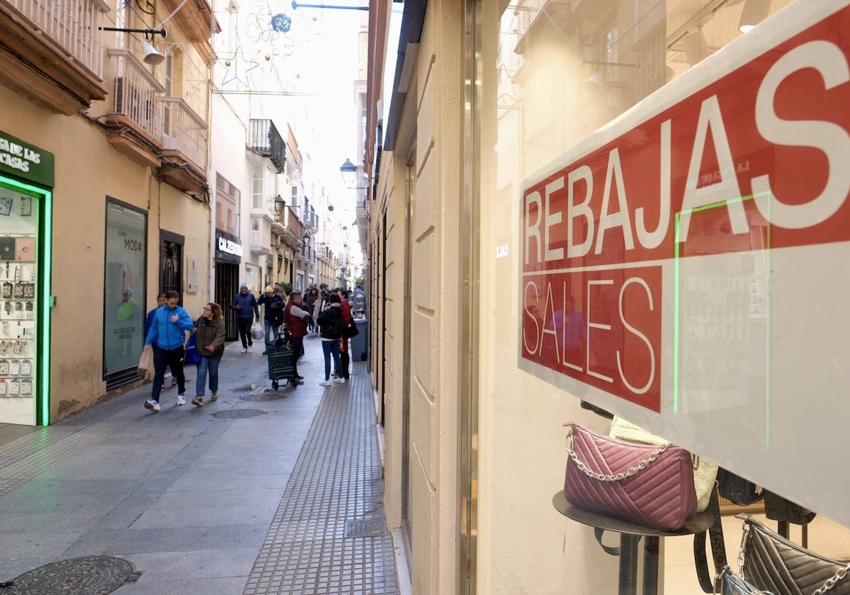 Cádiz se prepara para las rebajas de invierno