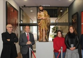 La escultura 'San Juan' de Roque Balduque, que llegó a subastarse en Sothesby, regresa a Chiclana