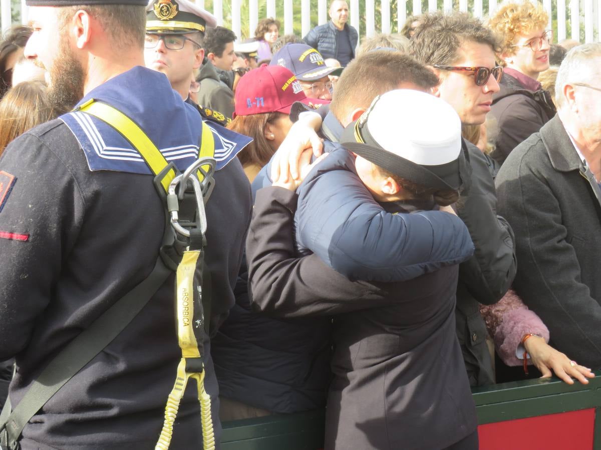Fotos: Salida del buque Juan Sebastián de Elcano en su 96 crucero de instrucción