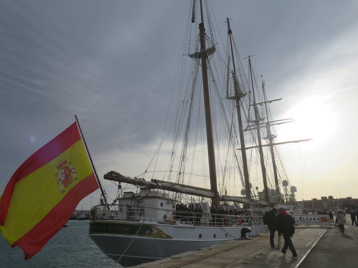 Fotos: Salida del buque Juan Sebastián de Elcano en su 96 crucero de instrucción