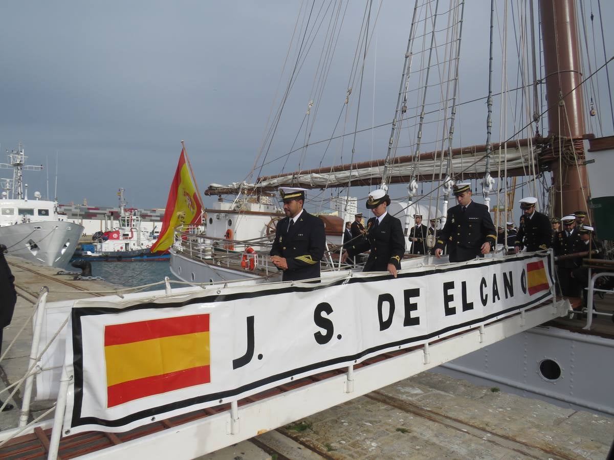Fotos: Salida del buque Juan Sebastián de Elcano en su 96 crucero de instrucción
