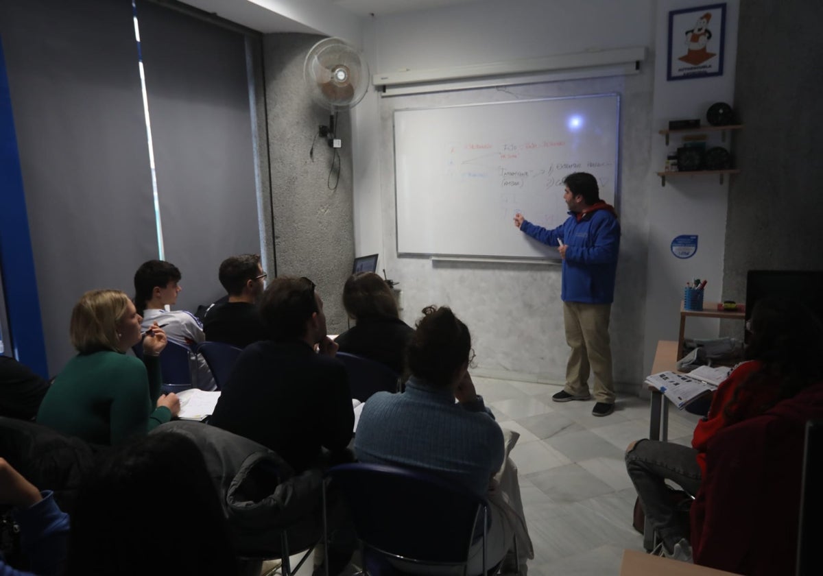 Sergio Pinzón, gerente de la autoescuela Asdrúbal.