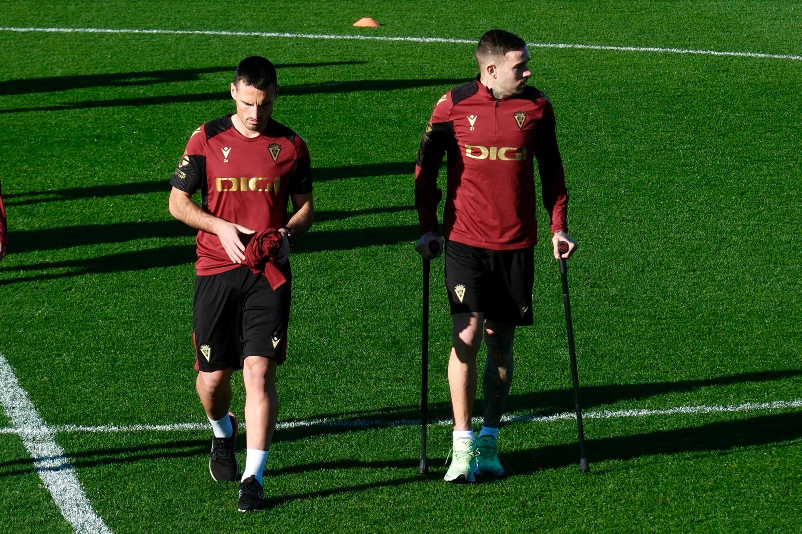 Fotos: Primer entrenamiento de Pellegrino en El Rosal