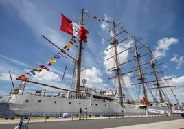 Cádiz recibe hoy al buque escuela de Perú 'BAP Unión'