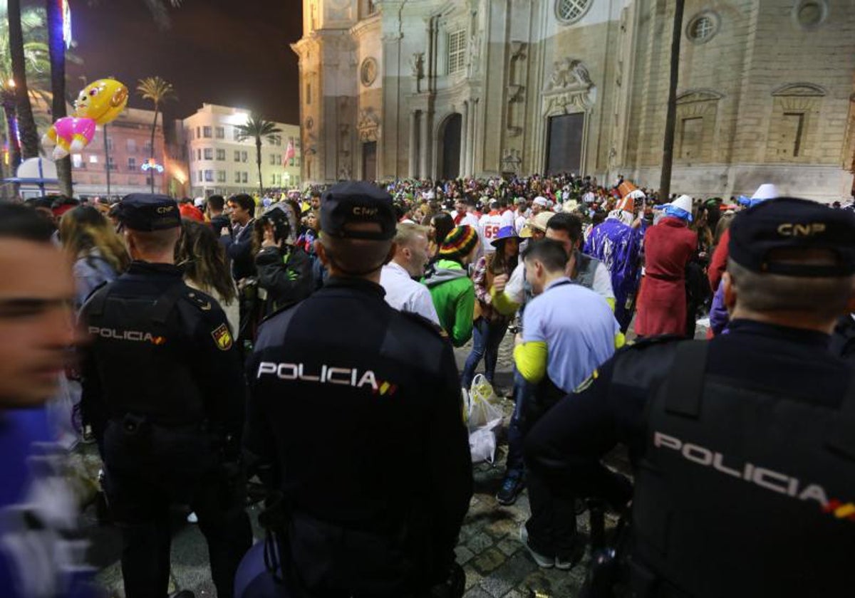 Cádiz, blindada para Carnaval: casi 500 efectivos formarán el dispositivo de seguridad