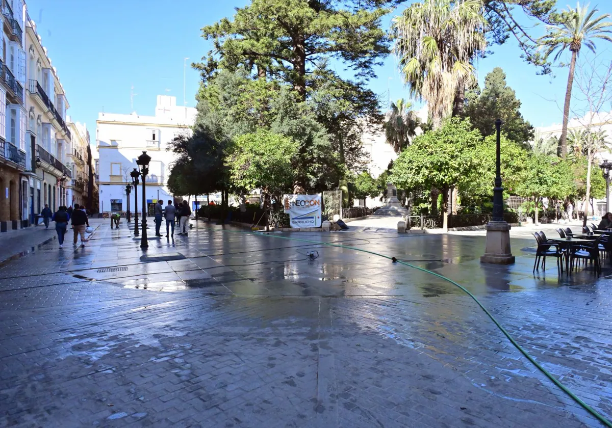 La plaza Candelaria podrá estar abierta durante la semana de Carnaval