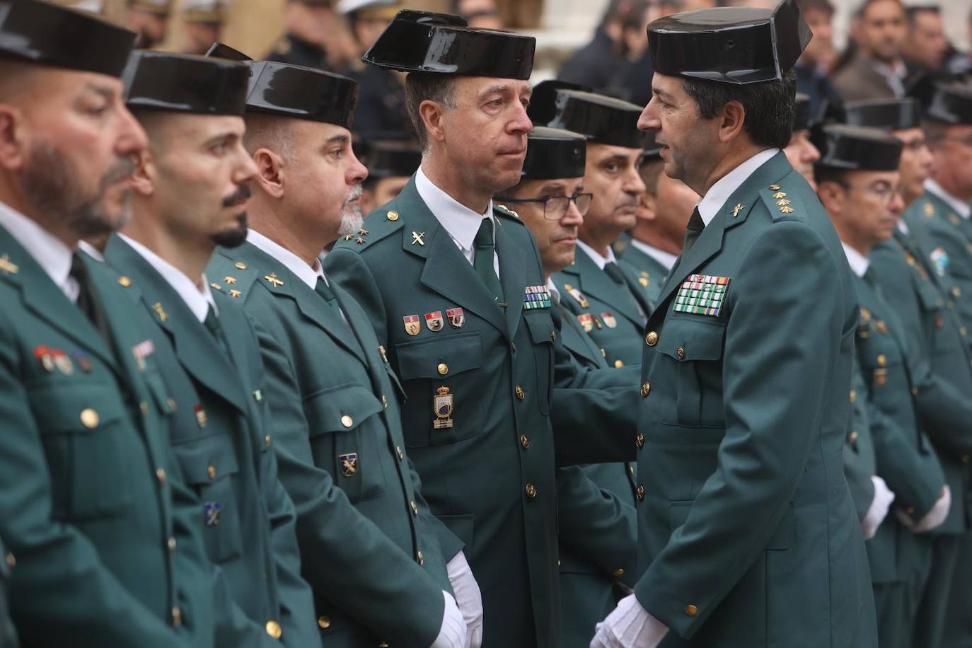 Fotos: Solemne despedida al guardia civil isleño muerto en Barbate